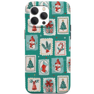Santa's Stamps MagSafe iPhone Case