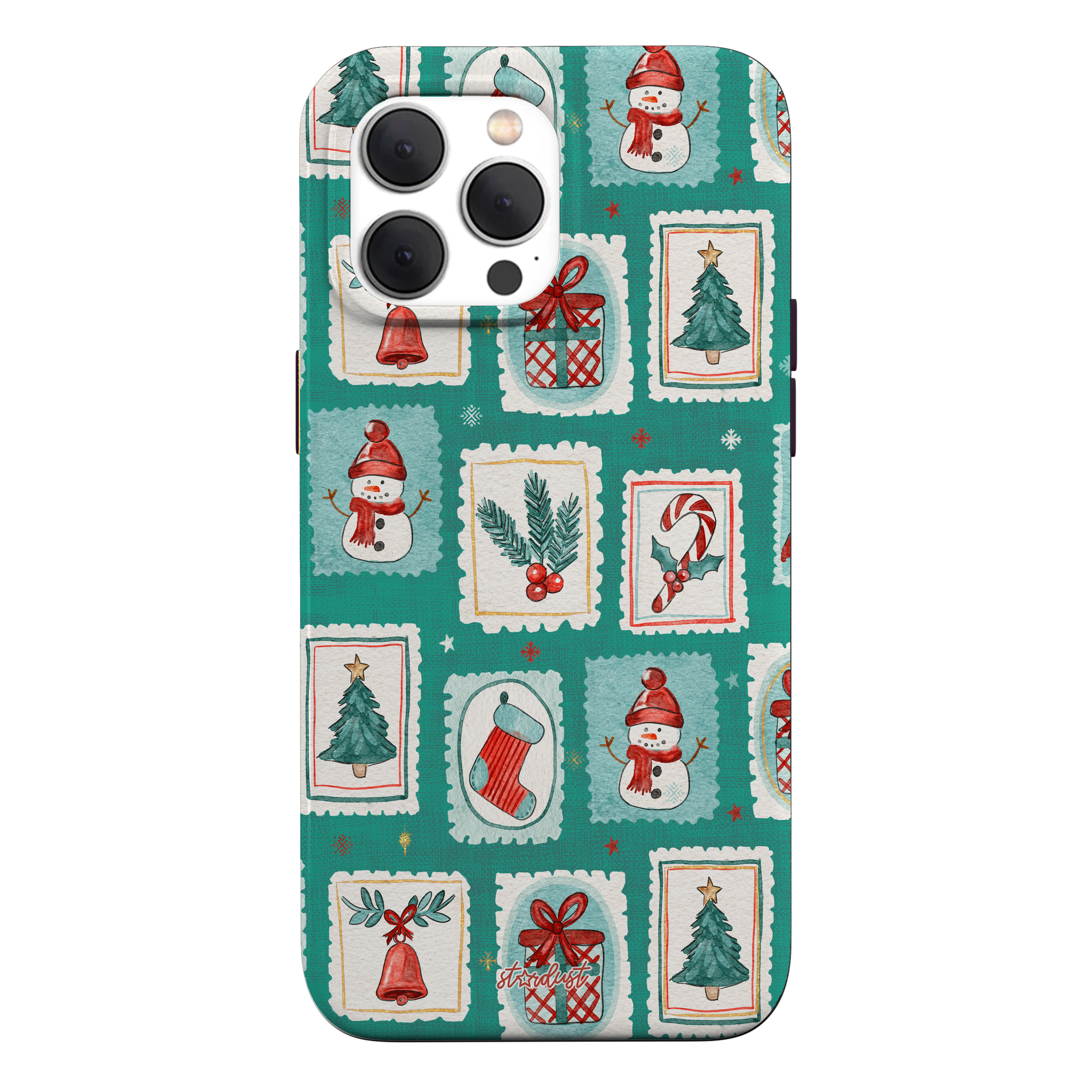 Santa's Stamps MagSafe iPhone Case