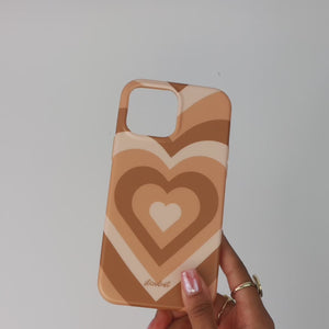 Java Hearts MagSafe iPhone Case
