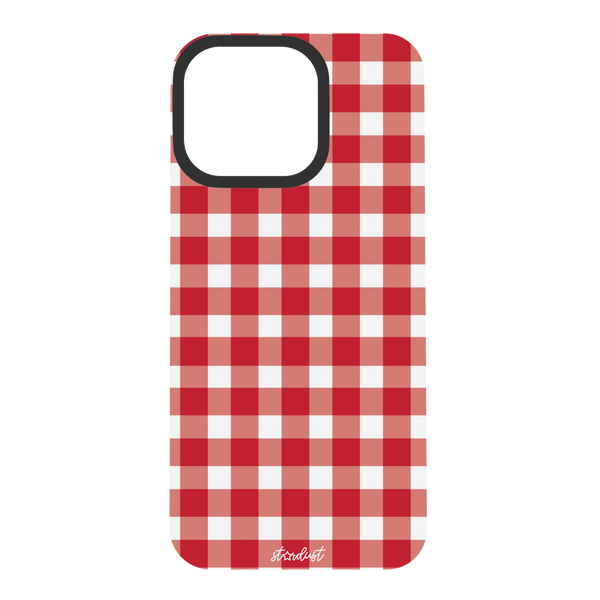 Strawberry Gingham Stardust Snap