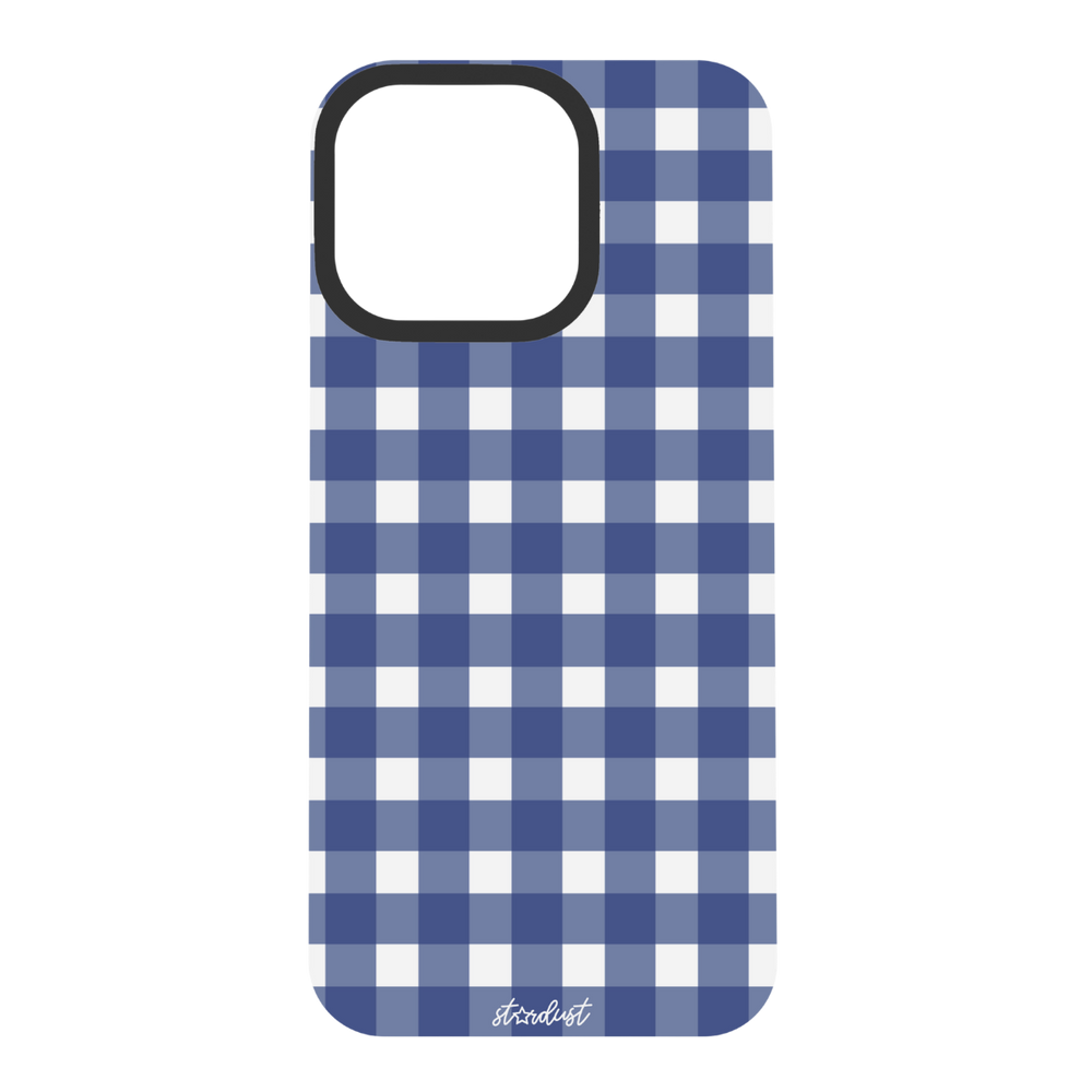 Blueberry Gingham Stardust Snap
