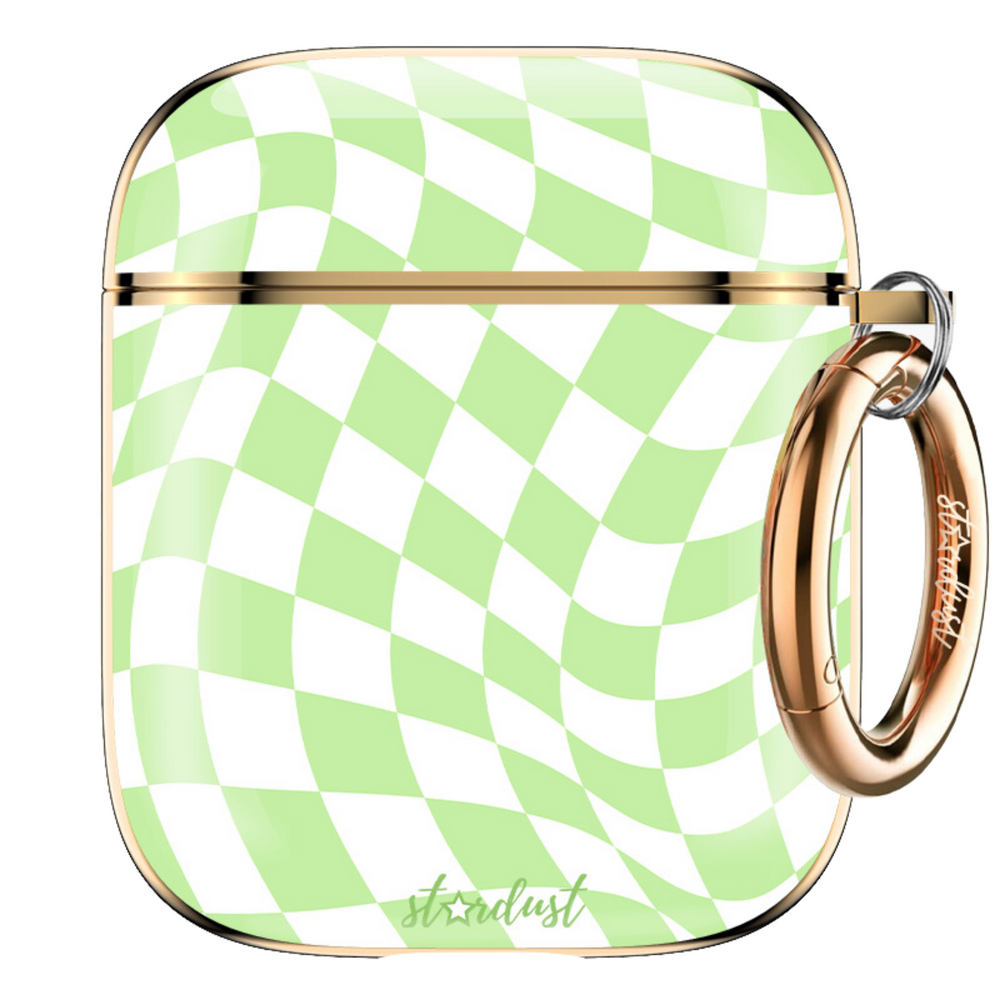Sage Checkers AirPods Case