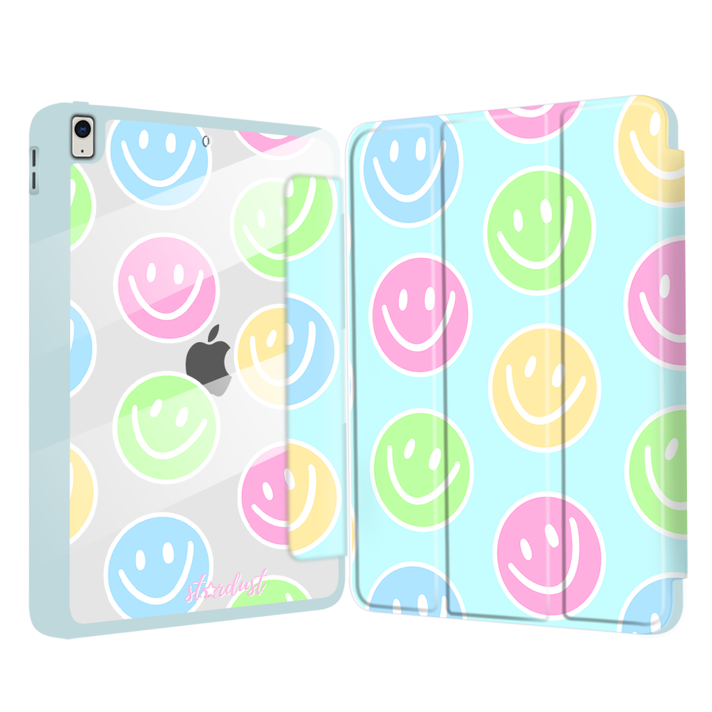 Sherbet Smiley iPad Case
